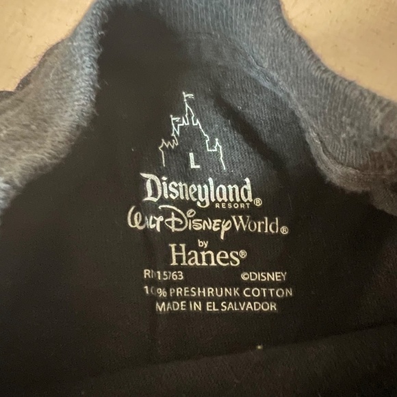 Vintage 2000s Walt Disney World Eeyore Raincloud Graphic T-Shirt Y2K Youth Large - Picture 4 of 4